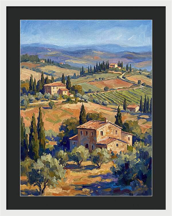 Tuscan Hillside Tranquility