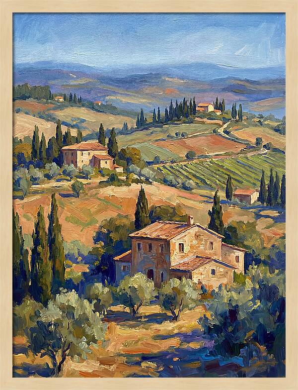 Tuscan Hillside Tranquility