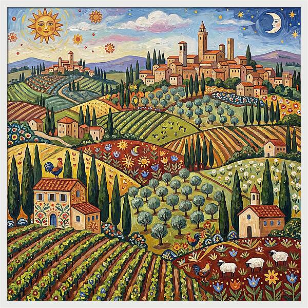Tuscan Landscape Delight