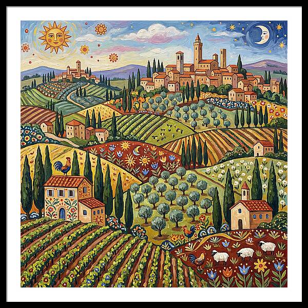 Tuscan Landscape Delight