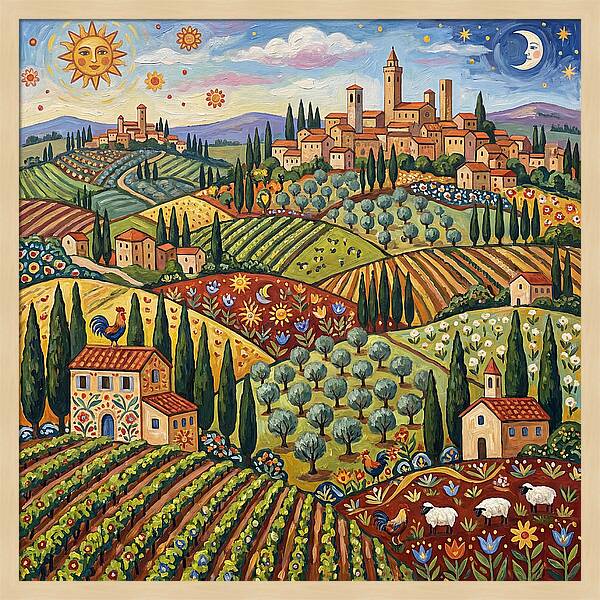 Tuscan Landscape Delight
