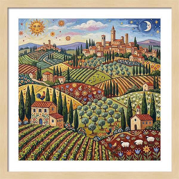 Tuscan Landscape Delight