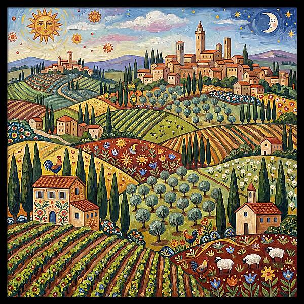 Tuscan Landscape Delight