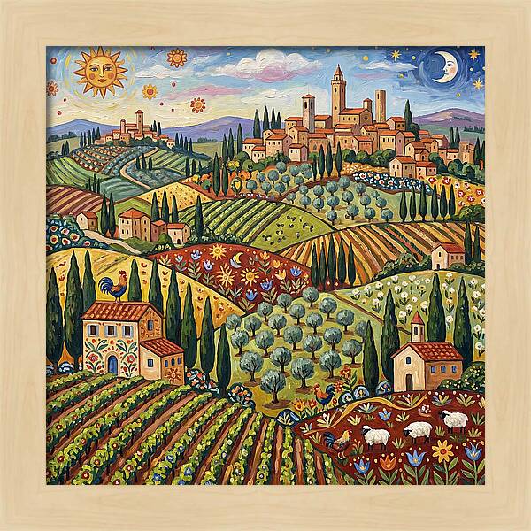 Tuscan Landscape Delight