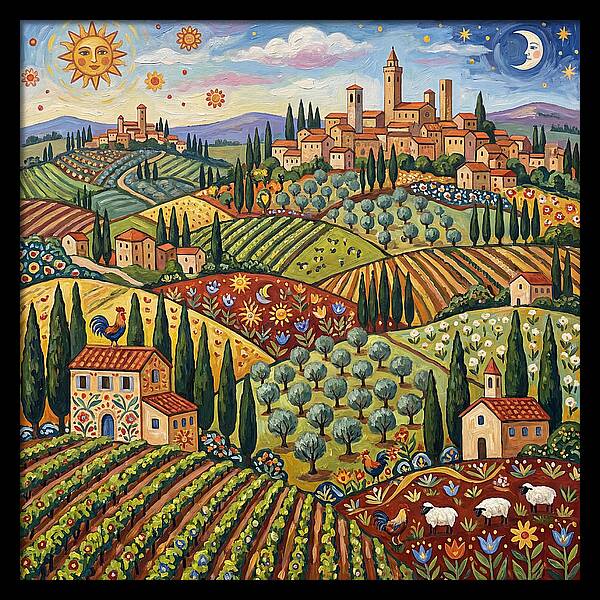 Tuscan Landscape Delight
