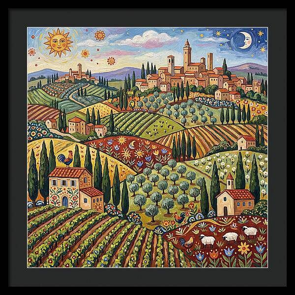 Tuscan Landscape Delight