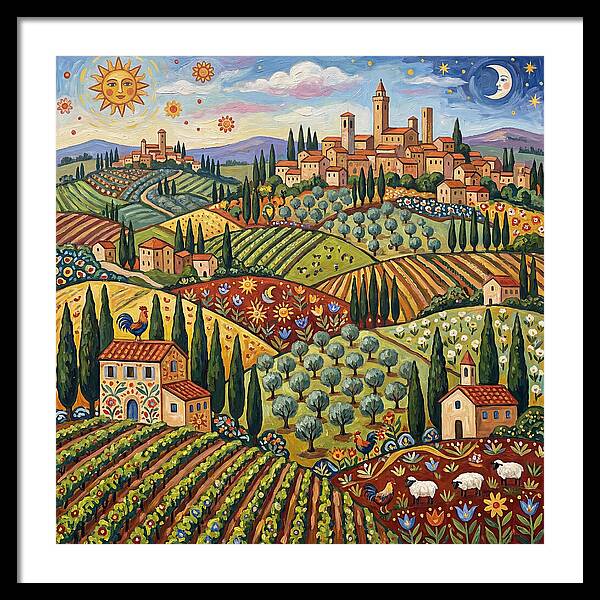 Tuscan Landscape Delight