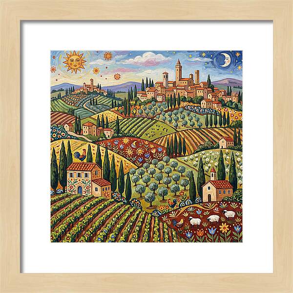 Tuscan Landscape Delight