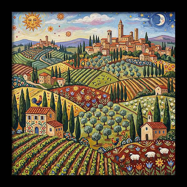 Tuscan Landscape Delight