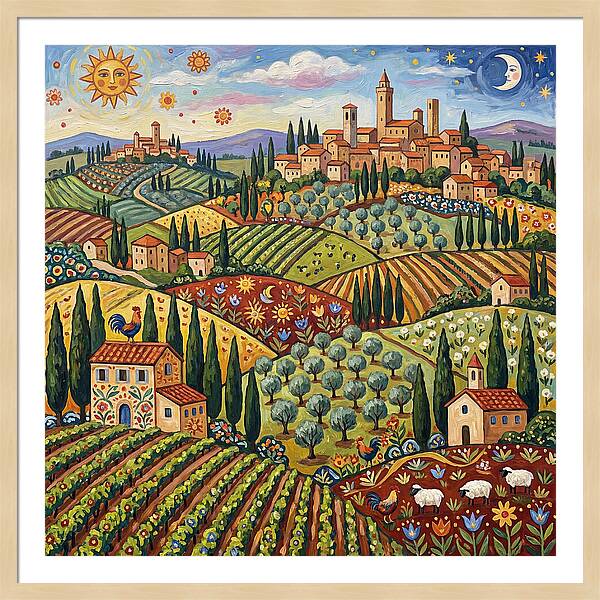 Tuscan Landscape Delight
