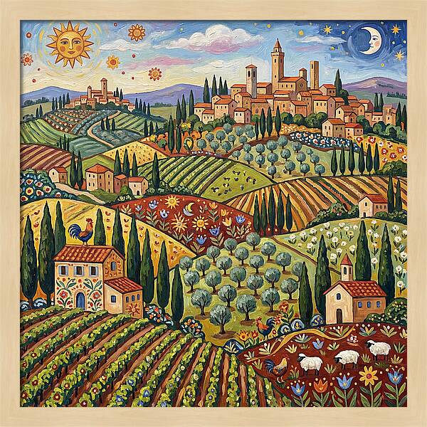 Tuscan Landscape Delight