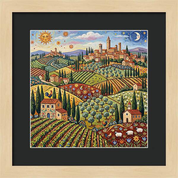 Tuscan Landscape Delight