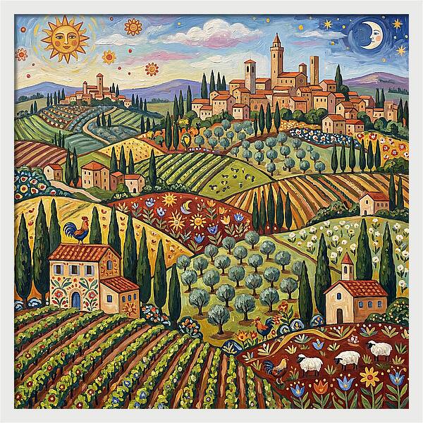 Tuscan Landscape Delight