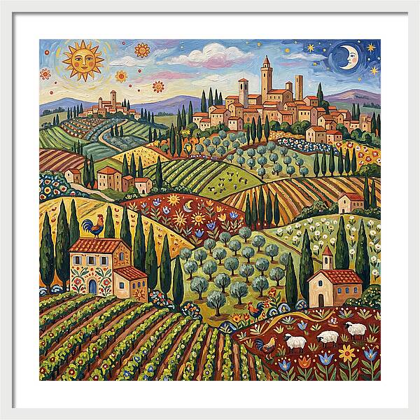 Tuscan Landscape Delight