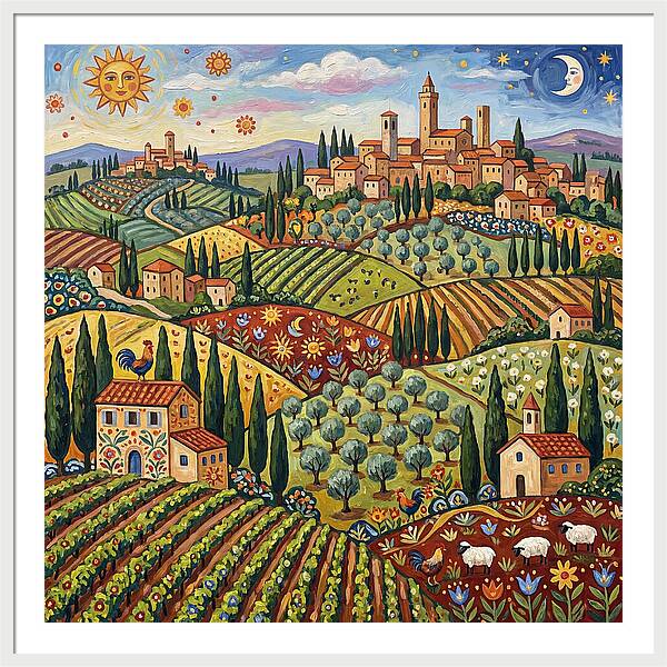 Tuscan Landscape Delight