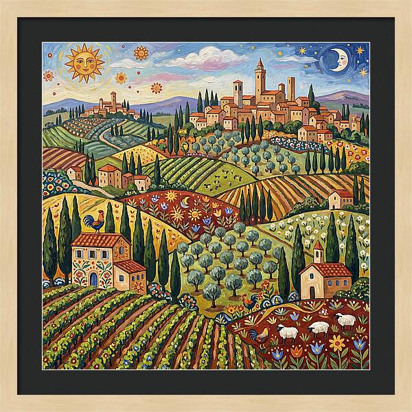 Tuscan Landscape Delight