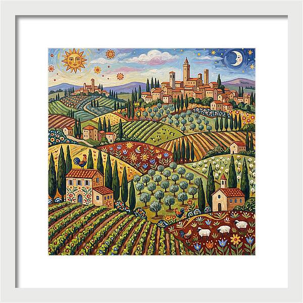 Tuscan Landscape Delight