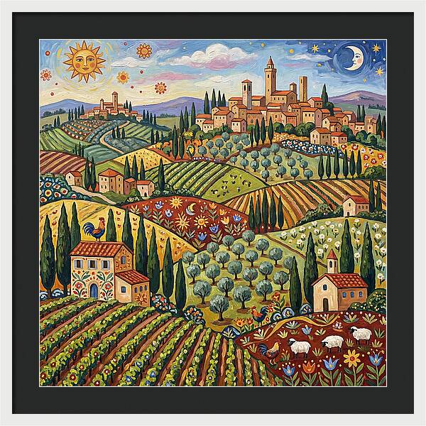 Tuscan Landscape Delight