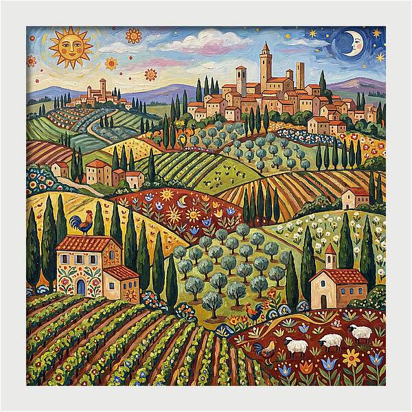 Tuscan Landscape Delight