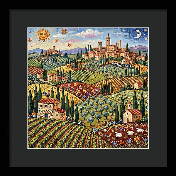 Tuscan Landscape Delight