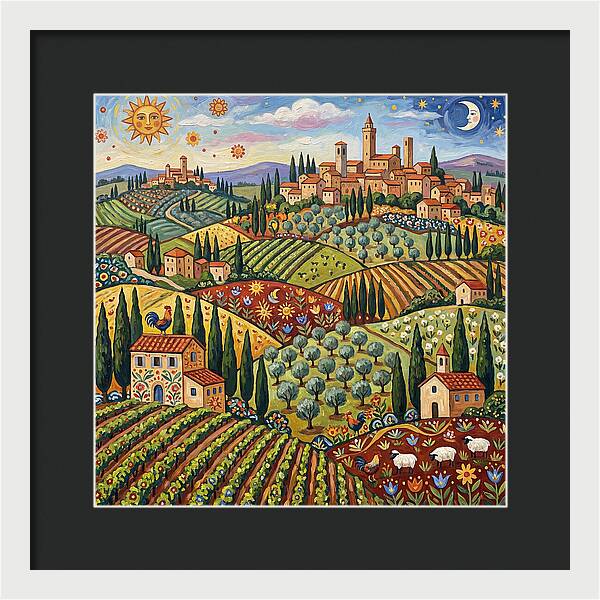 Tuscan Landscape Delight