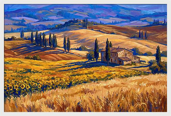 Tuscan Landscape Serenity
