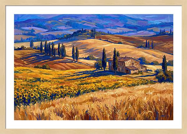 Tuscan Landscape Serenity