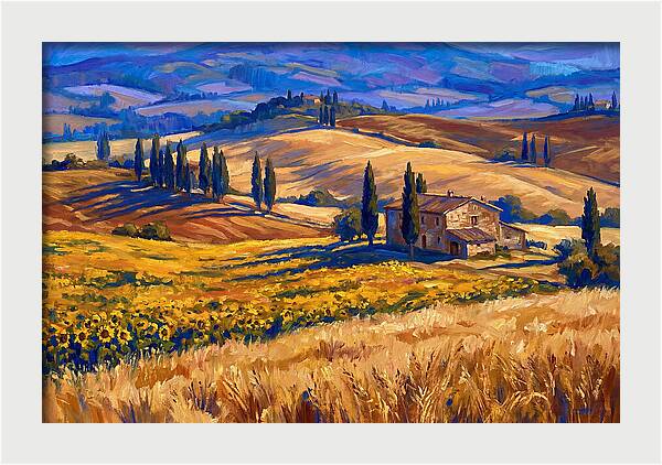 Tuscan Landscape Serenity