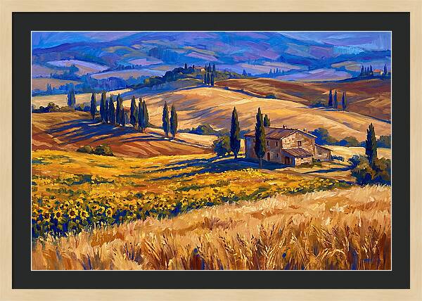 Tuscan Landscape Serenity