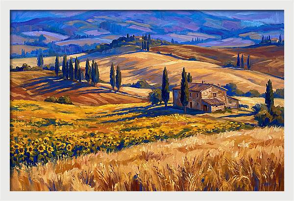 Tuscan Landscape Serenity
