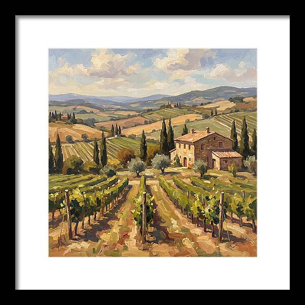 Tuscan Landscape Tranquility