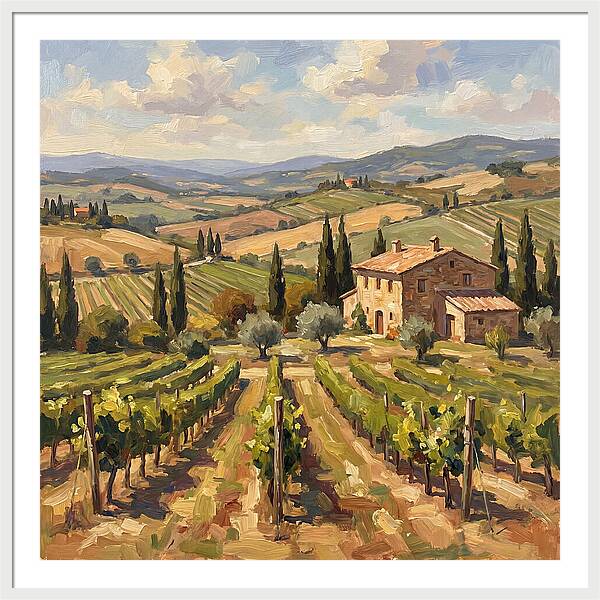 Tuscan Landscape Tranquility