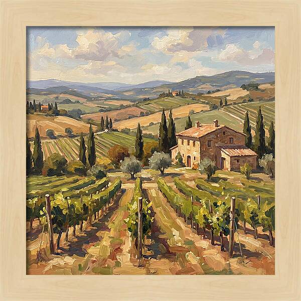 Tuscan Landscape Tranquility