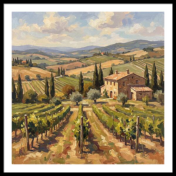 Tuscan Landscape Tranquility