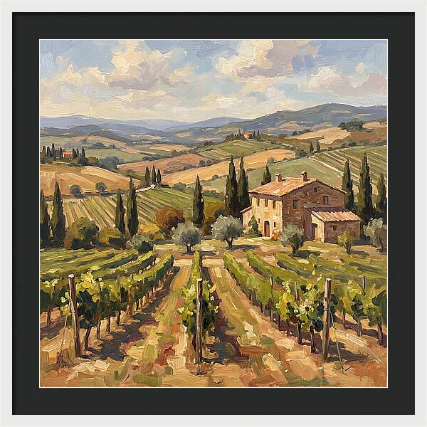 Tuscan Landscape Tranquility