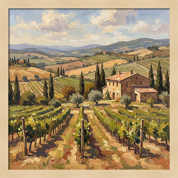 Tuscan Landscape Tranquility