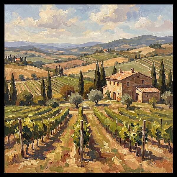 Tuscan Landscape Tranquility