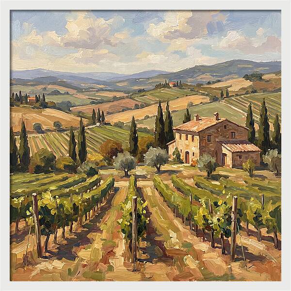 Tuscan Landscape Tranquility