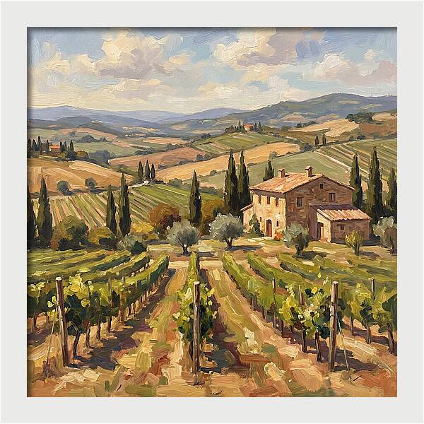 Tuscan Landscape Tranquility
