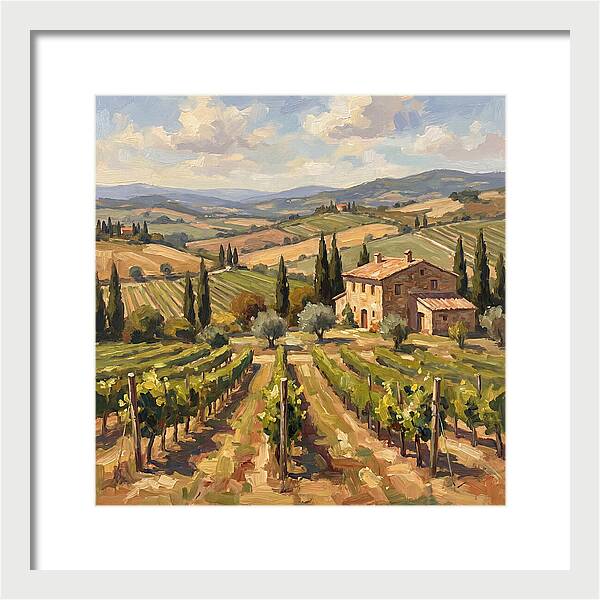 Tuscan Landscape Tranquility