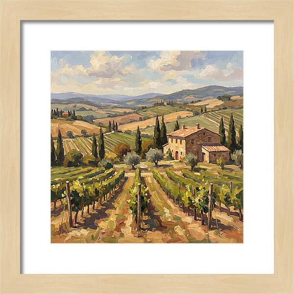 Tuscan Landscape Tranquility