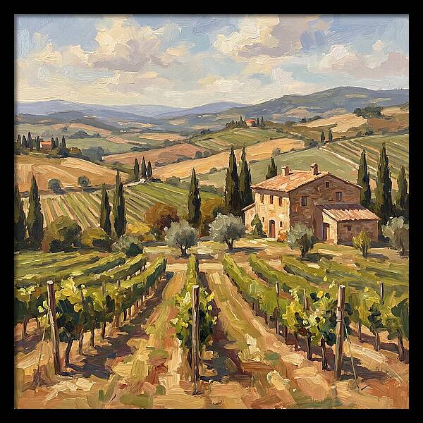 Tuscan Landscape Tranquility