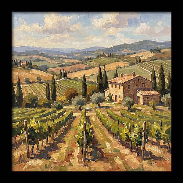 Tuscan Landscape Tranquility