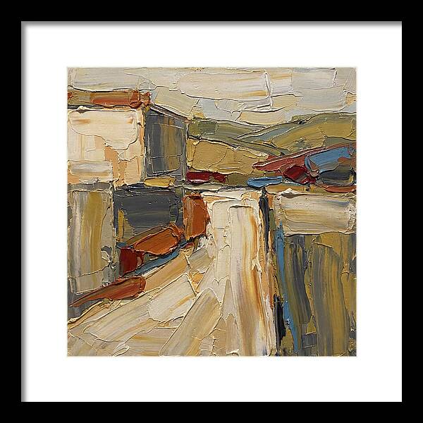 Tuscan Road In Palette Knife Style
