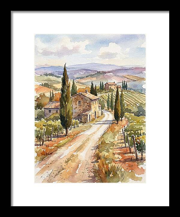 Tuscan Road Serenity