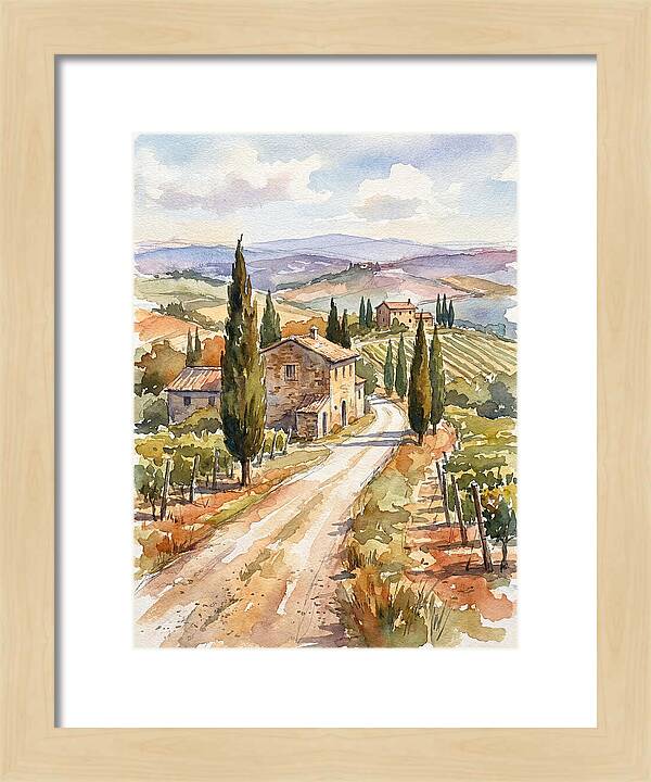 Tuscan Road Serenity
