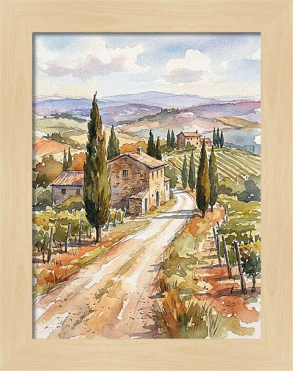Tuscan Road Serenity