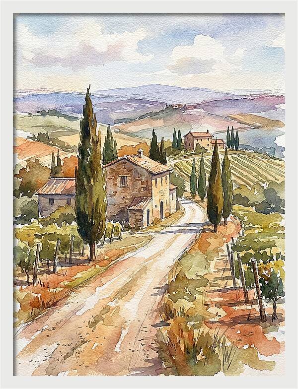 Tuscan Road Serenity