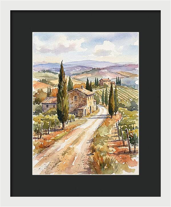 Tuscan Road Serenity