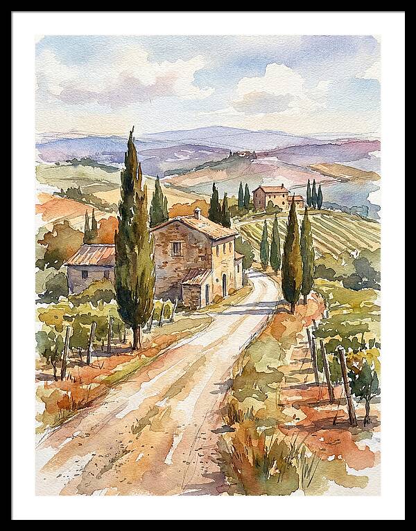 Tuscan Road Serenity